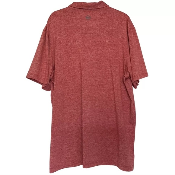 Vineyard Vines Red Polo Shirt performance Style 2X - Picture 3 of 7